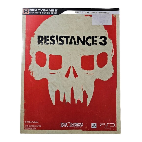 Bradygames Signature Series Guide Resistance 3 Insomniac Games For PlayStation 3 - Picture 1 of 6
